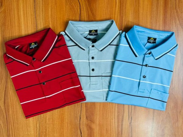 3 pcs pocket polo shirt combo-2