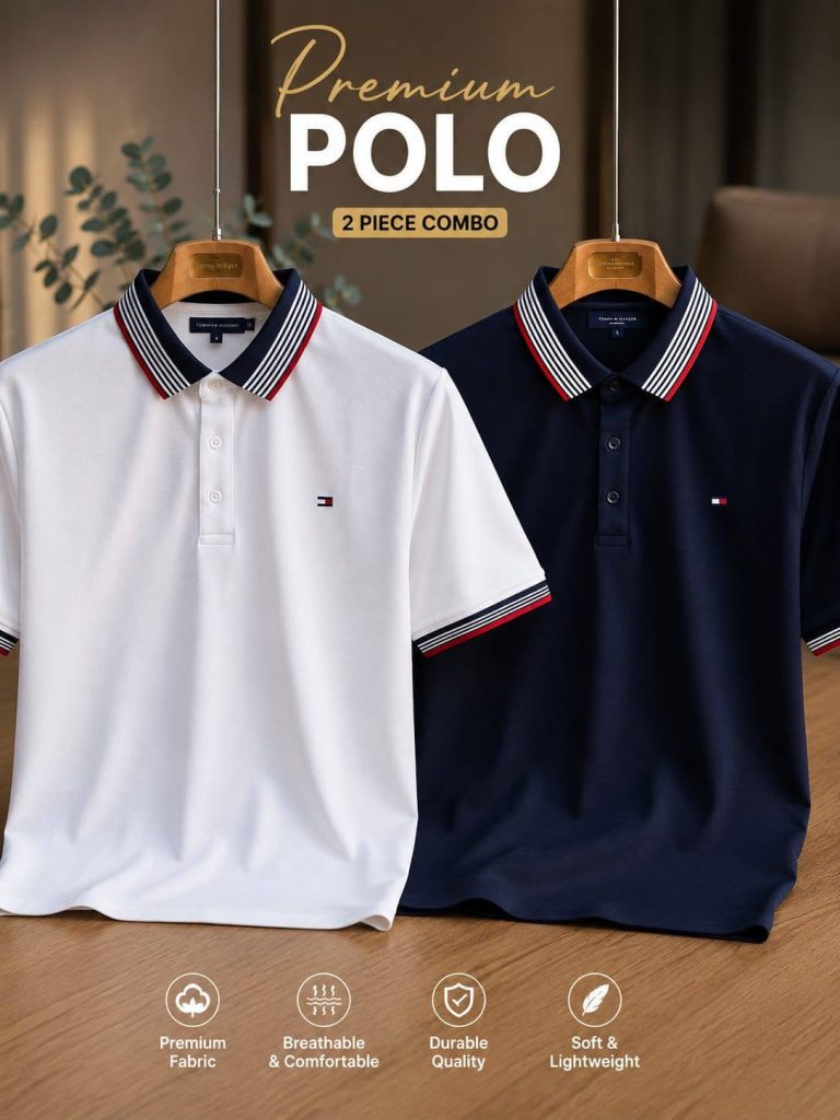 2 Pcs cotton polo